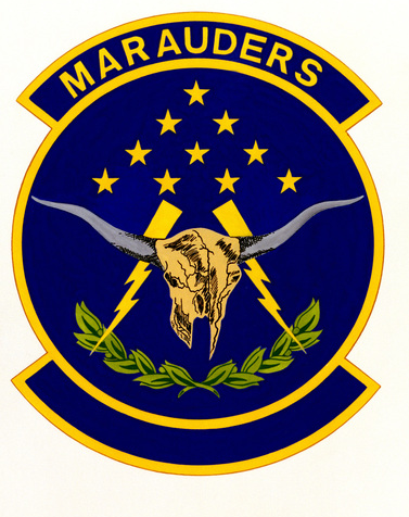 center Coat of arms (crest) of 841st Missile Security Squadron, US Air Force