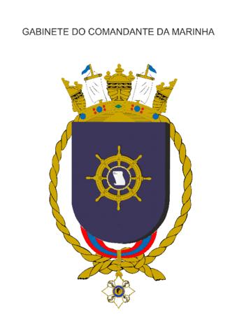Coat of arms (crest) of the Cabinett of the Commander of the Navy, Brazilian Navy