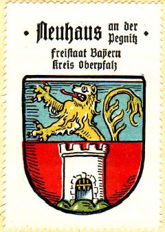 Wappen von Neuhaus an der Pegnitz/Coat of arms (crest) of Neuhaus an der Pegnitz