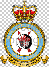 Coat of arms (crest) of RAF Station Staxton Wold, Royal Air Force