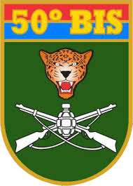 Coat of arms (crest) of the 50th Jungle Infantry Battalion, Brazilian Army