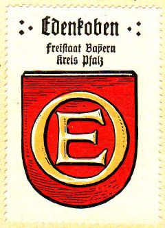 Wappen von Edenkoben/Coat of arms (crest) of Edenkoben