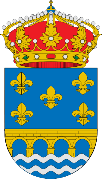 Escudo de Puente de Domingo Flórez/Arms (crest) of Puente de Domingo Flórez