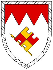 Coat of arms (crest) of the 12th Armoured Division, German Army