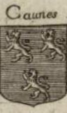 Coat of arms (crest) of Caunes-Minervois