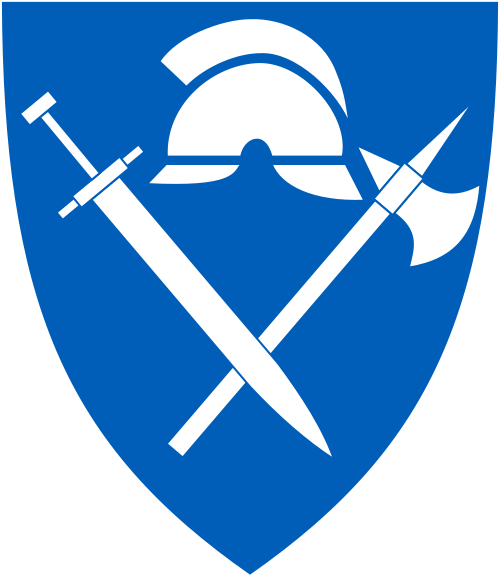 Coat of arms (crest) of the Engineer Regiment, Norwegian Army