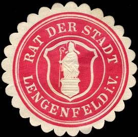 Seal of Lengenfeld (Vogtland)