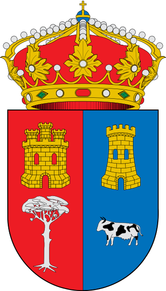 Escudo de Navahondilla/Arms (crest) of Navahondilla