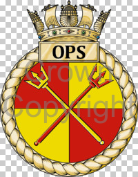 Coat of arms (crest) of the Overseas Patrol Squadron, Royal Navy