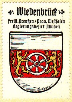 Wappen von Wiedenbrück/Coat of arms (crest) of Wiedenbrück