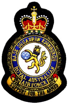 Coat of arms (crest) of the Base Squadron Edinburgh, Royal Australian Air Force