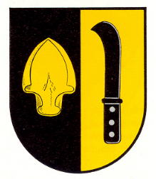 Wappen von Kapellen-Drusweiler / Arms of Kapellen-Drusweiler