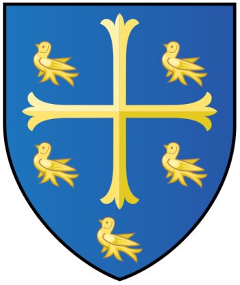 Arms of University College (Oxford University)