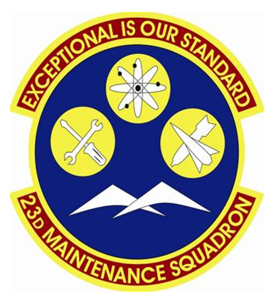 File:23rd Maintenance Squadron, US Air Force.png