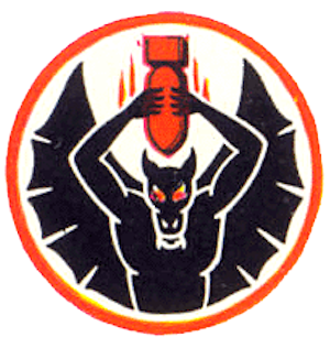 Coat of arms (crest) of the 650th Bombardment Squadron, USAAF