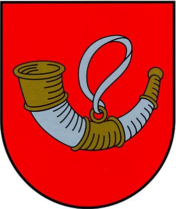 Arms (crest) of Auce (municipality)