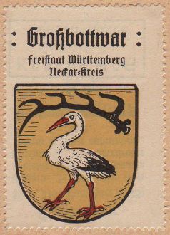 Wappen von Großbottwar/Coat of arms (crest) of Großbottwar