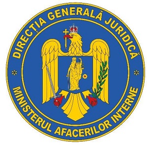 Coat of arms (crest) of Juridical General-Directorate, Ministry of Internal Affairs