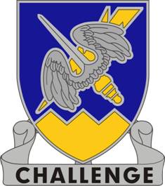 Coat of arms (crest) of 158th Aviation Regiment, US Army