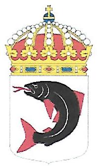 Coat of arms (crest) of the HMS Loke, Swedish Navy