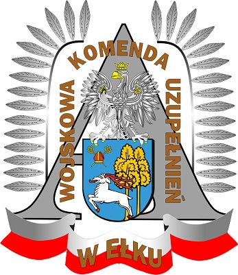 Coat of arms (crest) of Military Draft Office Ełk, Polish Army