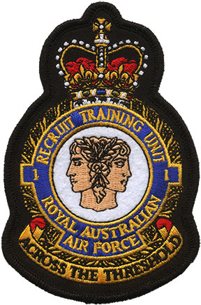 Coat of arms (crest) of the No 1 Recruit Training Unit, Royal Australian Air Force