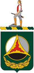 Coat of arms (crest) of 10th Psychological Operations Battalion, US Army