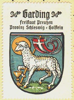 Wappen von Garding/Coat of arms (crest) of Garding