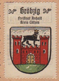 Wappen von Gröbzig/Coat of arms (crest) of Gröbzig