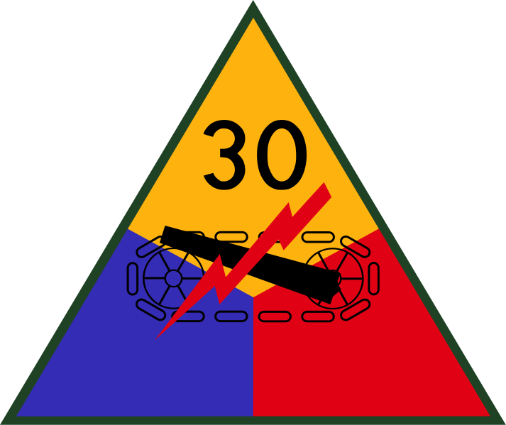 File:30th Armored Division, USA.png