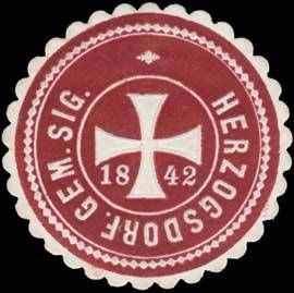 Seal of Herzogsdorf