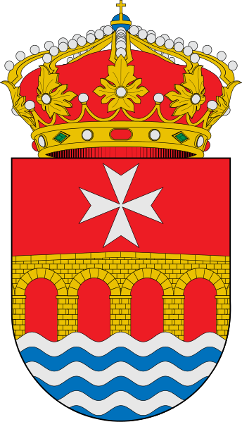 Escudo de Puertomarín/Arms (crest) of Puertomarín