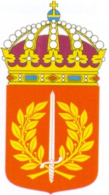 Coat of arms (crest) of the Military Academy Halmstad, Sweden