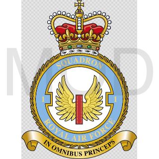 Coat of arms (crest) of the No 1 Squadron, Royal Air Force