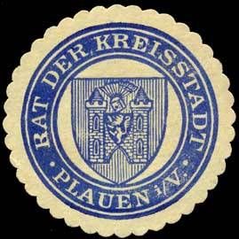 Wappen von Plauen/Coat of arms (crest) of Plauen