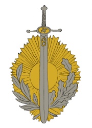 Coat of arms (crest) of the 6th Riga Infantry Regiment, Latvian Army
