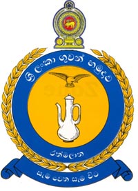 Coat of arms (crest) of the Air Force Station Ratmalana, Sri Lanka Air Force