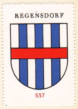 Wappen von/Blason de Regensdorf