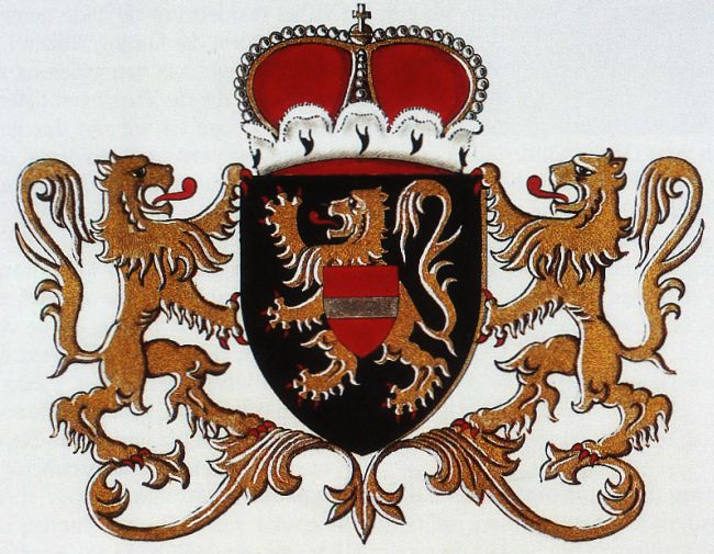 Wapen van Vlaams-Brabant/Coat of arms (crest) of Vlaams-Brabant