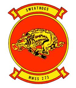 Coat of arms (crest) of MWSS-273 Sweathogs, USMC