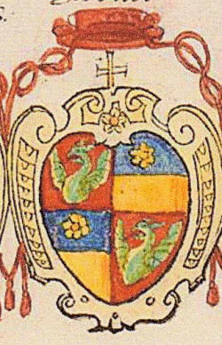 Arms (crest) of Alessandro Riario
