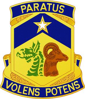 Coat of arms (crest) of the 121st Chemical Battalion, US Army