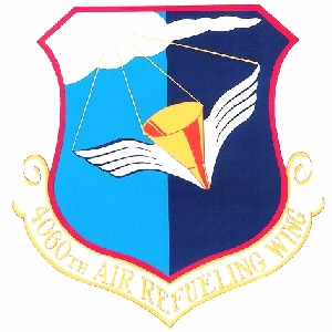 Coat of arms (crest) of the 4060th Air Refueling Wing, US Air Force