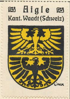 Wappen von/Blason de Aigle