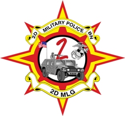 Coat of arms (crest) of the 2nd Military Police Battalion, USMC