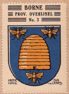 Wapen van Borne/Coat of arms (crest) of Borne