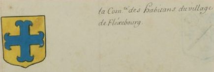 Blason de Flexbourg/Coat of arms (crest) of {{PAGENAME