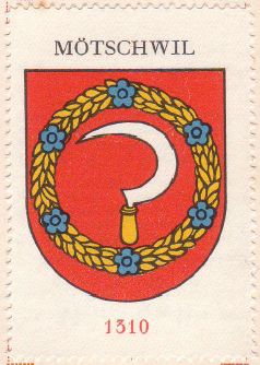 Wappen von/Blason de Mötschwil