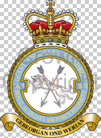 Coat of arms (crest) of the No 2623 (East Anglian) Squadron, Royal Auxiliary Air Force Regiment