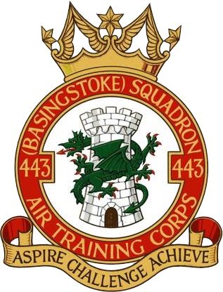 Coat of arms (crest) of the No 443 (Basingstoke) Squadron, Air Training Corps